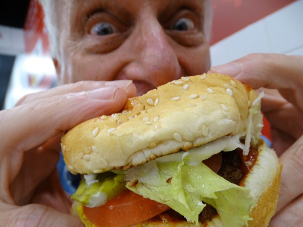 David Five Guys Fundraiser burger